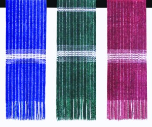 Under Mountain Weavers chenille scarves